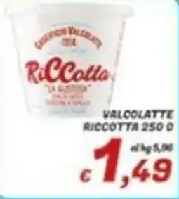 Idromarket RicColta Valcolatte Ricotta offerta