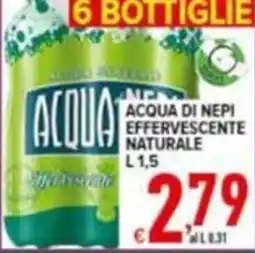 Iper Triscount Acqua di Nepi offerta