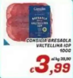 Idromarket Consilia Bresaola Valtellina IGP offerta