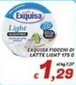 Idromarket Exquisa Ficchi di Latte Light offerta