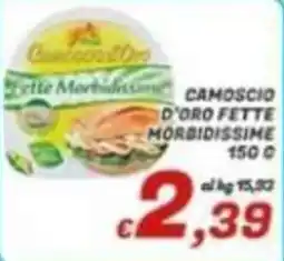Idromarket Camoscio d'oro fette morbissime offerta