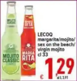 Iper Triscount Lecoq mojito classic offerta
