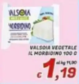 Idromarket Valsoua vegetale il morbido offerta