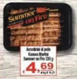 CTS Supermercati Amaricci di pollo Korean Martini Summer on Fire offerta