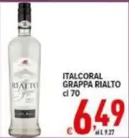 Iper Triscount Grappa Rialto offerta
