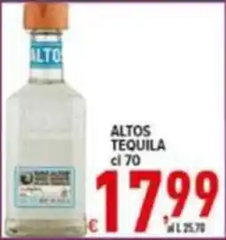 Iper Triscount Altos tequila offerta