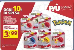 Vivo Supermercati Pokémon Clip 'n' Go offerta
