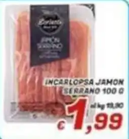 Idromarket Incarlopsa Jamon Serrano offerta