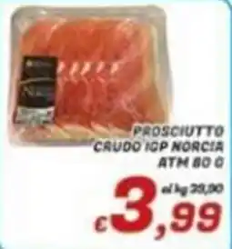 Idromarket Prosciutto crudo IGP Norcia offerta