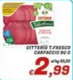 Idromarket Citterio T.Fresco Carpaccio offerta