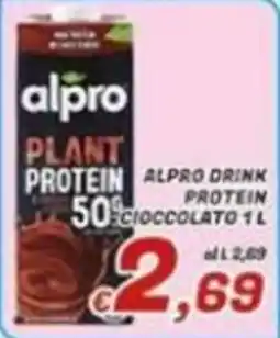 Idromarket Alpro plant protein cioccolato offerta
