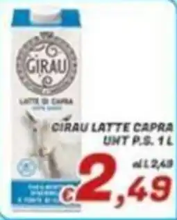 Idromarket Girau latte capra offerta