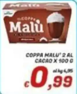 Idromarket Coppa Malù cacao offerta