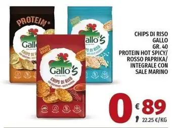 Gallo's Chips di riso