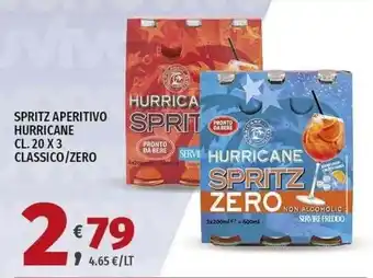 Spritz aperitivo Hurricane