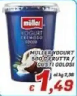 Idromarket Muller Yogurt Cremino Cocco offerta