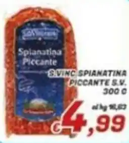 Idromarket Svinc spianatina piccante offerta