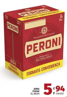 Vivo Supermercati Birra Peroni offerta