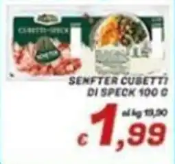 Idromarket Cubetti speck Senfter offerta