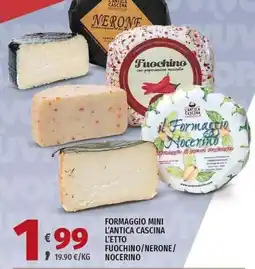 Vivo Supermercati Formaggio mini L'Antica Cascina offerta