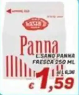 Idromarket Panna L'SANO Panna Fresca offerta