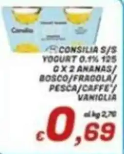 Idromarket Consilia S/S Yogurt 0.1% offerta