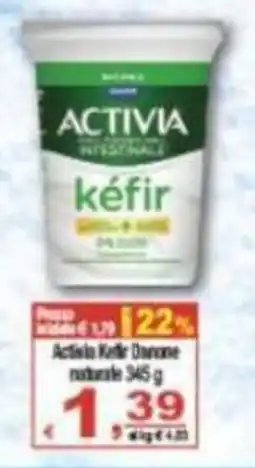 CTS Supermercati Activia Kefir Danone naturale offerta
