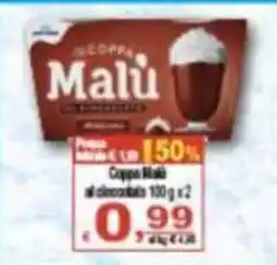 CTS Supermercati Coppa Malù al cioccolato offerta