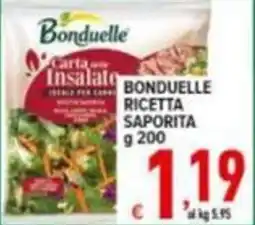 Iper Triscount Bonduelle Carta delle Insalate offerta