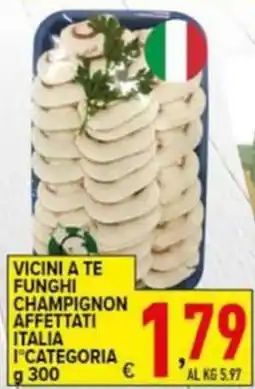 Iper Triscount Funghi champignon affettati offerta
