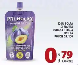Vivo Supermercati Prunolax prugna e fibre offerta