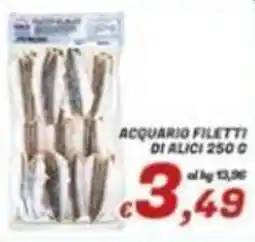 Idromarket Acquario filetti di alici offerta