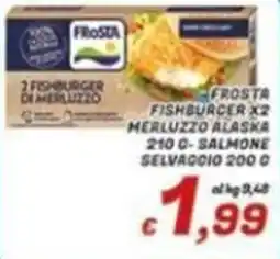 Idromarket FrostA Fishburger x2 offerta