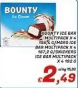Idromarket Bounty ice cream offerta