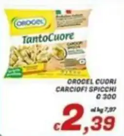 Idromarket Orogel cuori carciofi spicchi offerta