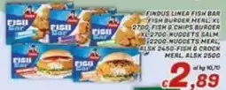 Idromarket Findus linea fish bar offerta