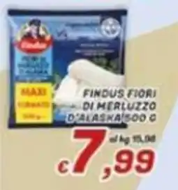 Idromarket Findus Fiori di Merluzzo d'Alaska offerta