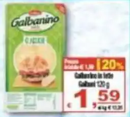 CTS Supermercati Galbanino in fette offerta