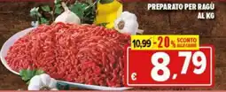 Iper Triscount PREPARATO PER RAGÙ AL KG offerta