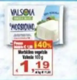 CTS Supermercati Morbidino vegetale Valsola offerta