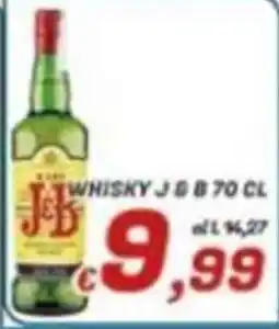 Idromarket Whisky J B 70 cl offerta
