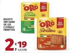 Vivo Supermercati BISCOTTI ORO SAIWA offerta