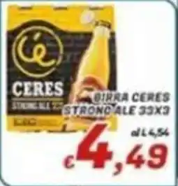 Idromarket Birra Ceres Strong Ale offerta