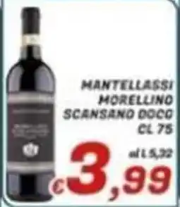 Idromarket Mantellassi Morellino Scansano D.O.C.G. offerta