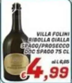 Idromarket Villa Folini Ribolla Gialla Spago/Prosecco offerta