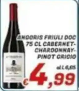 Idromarket Angoris Friuli Doc Cabernet-Chardonnay-Pinot Grigio offerta
