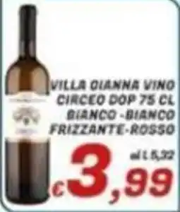 Idromarket Villa Gianna Vino Circeo DOP offerta