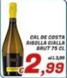 Idromarket Cal de Costa Ribolla Gialla Brut offerta
