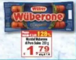 CTS Supermercati Wüber Wüberone Classico offerta