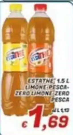 Idromarket Estathe limone pesca offerta